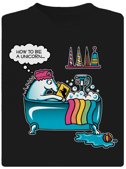 Mi kell az egyszarvúvá váláshoz gyerek sport póló Black