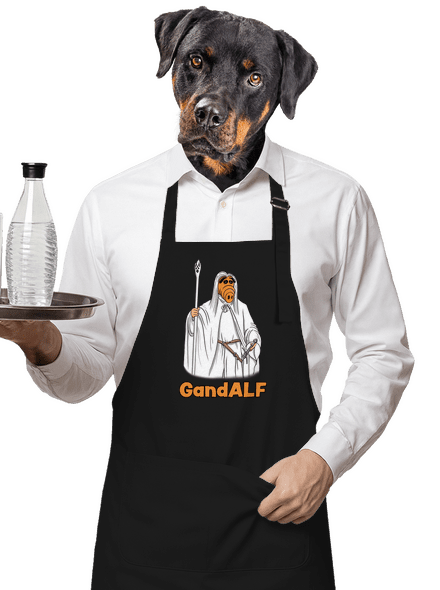 GandALF kötény Black