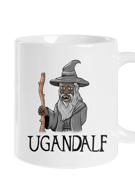 Ugandalf hagyományos bögre White