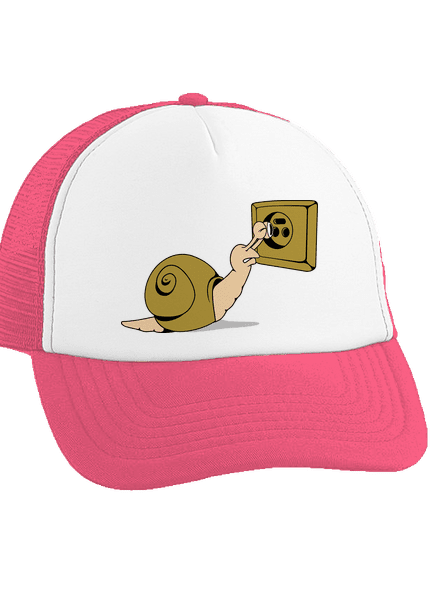 Kukkolás teherautós sapka Fluorescent Pink cap