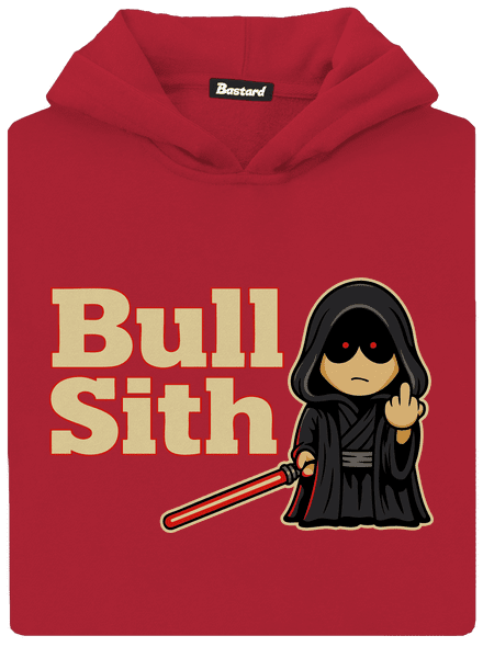Bull sith gyerek kenguruzsebes pulóver Fire Red