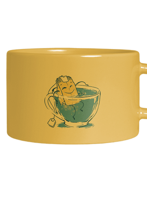 Lazítás macaron bögre Yellow Macaron