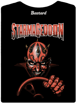 Starmageddon prémium női póló Black