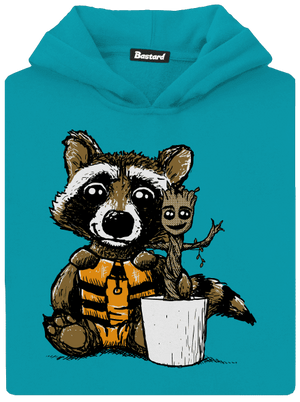 A galaxis őrzői gyerek kenguruzsebes pulóver Hawaiian Blue