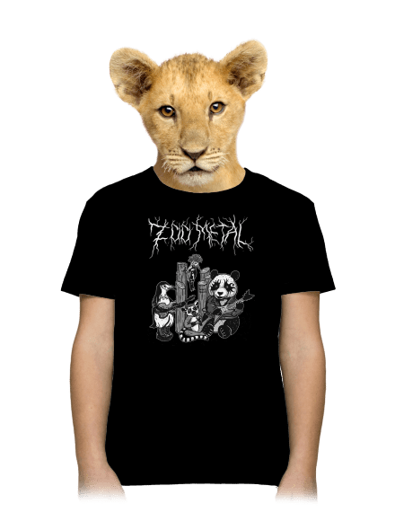 ZOO metal gyerek póló Black
