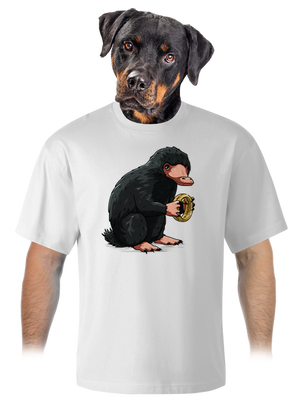 unisex túlméretezett póló