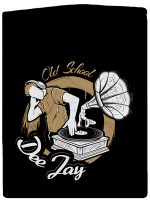 Old School DJ cipzáras női pulóver Black