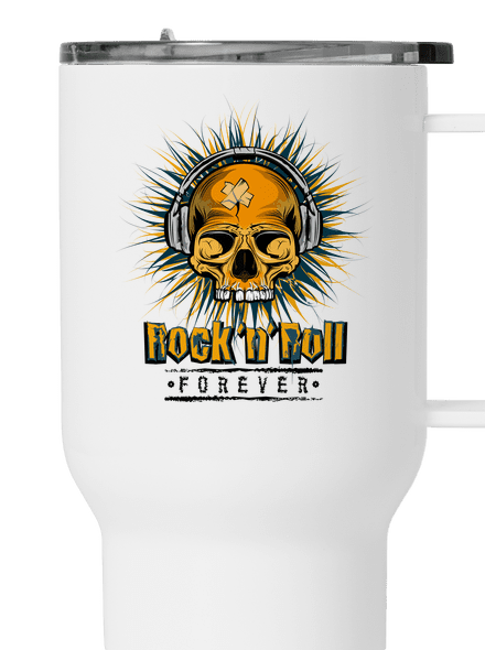 Rock'n'Roll forever termosz bögre White