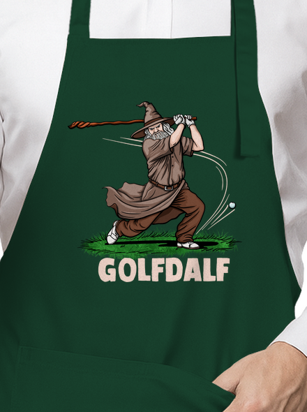 Golfdalf kötény Bottle Green