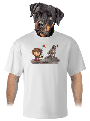 unisex túlméretezett póló