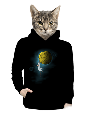 női kenguruzsebes pulóver