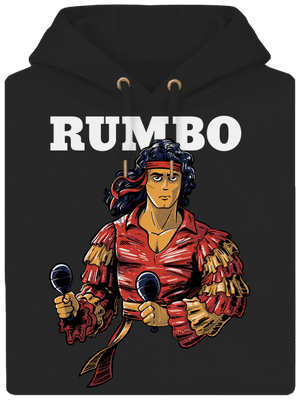  unisex prémium pulóver Dark Black