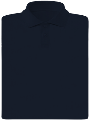 Nyomtatás nélkül férfi pólóingek Navy Mal