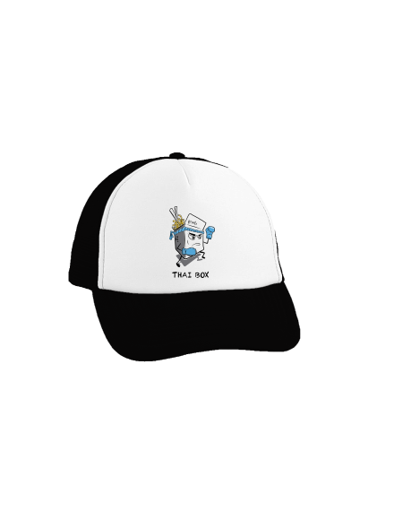 Thai box teherautós sapka Black cap