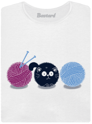 Macska prémium női póló White