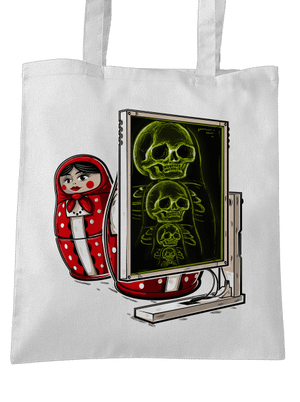 Röntgen Matryoshka táska White