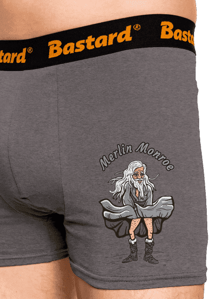 Merlin Monroe	 boxeralsó Gray Melange