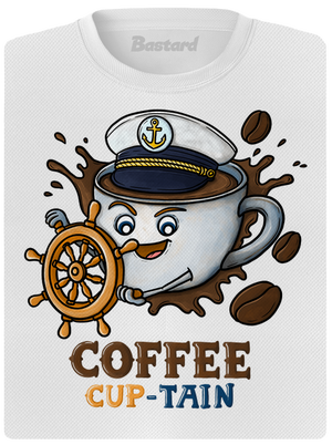 Coffee Cup-tain női sportpóló White