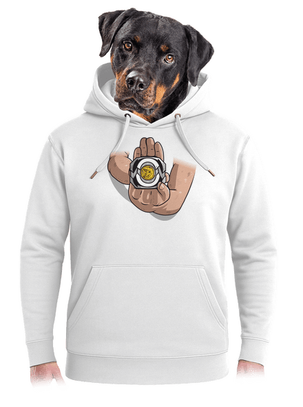 Morfondírozunk unisex prémium pulóver Snowwhite