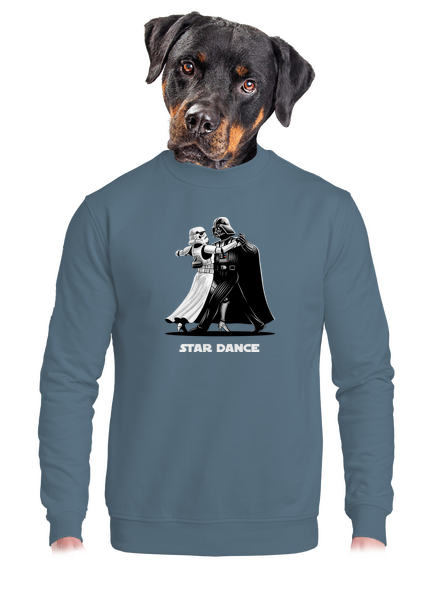 Star dance unisex crewneck Nordic Blue