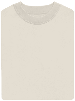 Nyomtatás nélkül unisex crewneck Off White