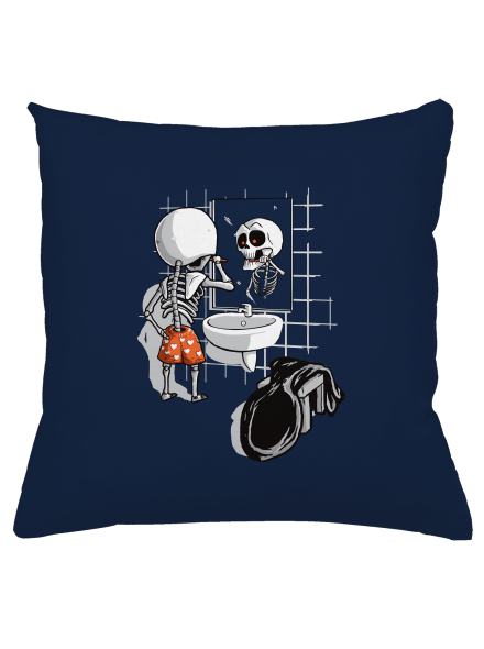 Jó reggelt kívánok párna Dark Navy