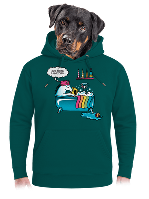 Mi kell az egyszarvúvá váláshoz unisex prémium pulóver Emerald Green