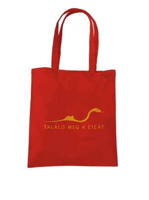 Találd meg a cicát táska Bright Red