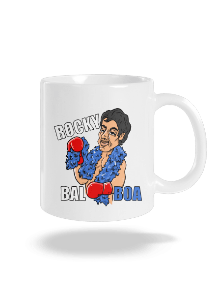 Rocky Bal boa hagyományos bögre White