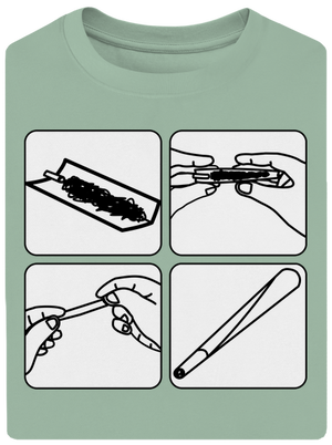 Joint unisex túlméretezett póló Sage