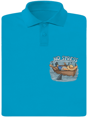 No stress férfi pólóingek Blue Atol