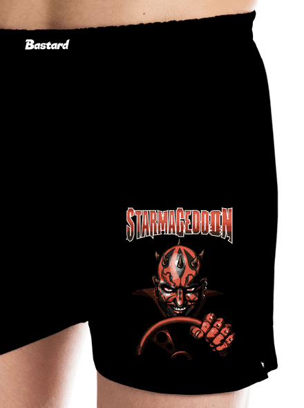 Starmageddon férfi alsó nadrág Black