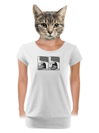 női póló elasztikus alsó szegéllyel