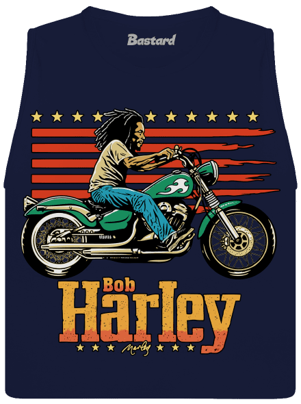 Bob Harley női bővített trikó Navy