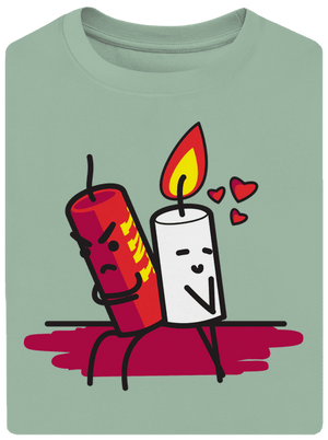 TNT unisex túlméretezett póló Sage