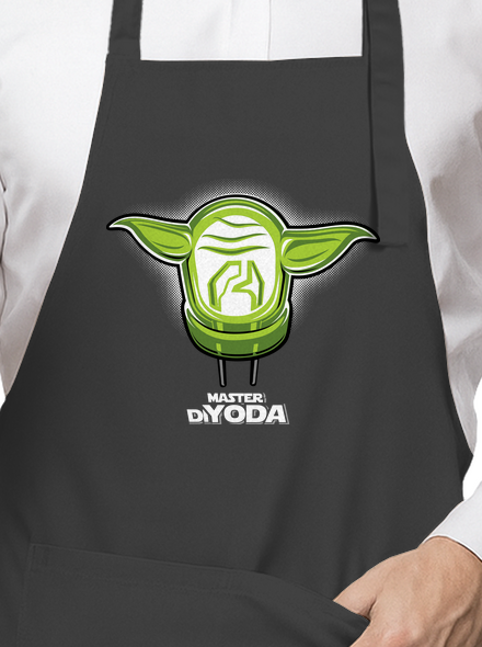 Master DiYoda kötény Dark Grey