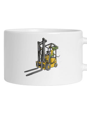 Targonca macaron bögre White