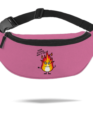 Olyan az eszem, mint a tűz! övtáska True Pink