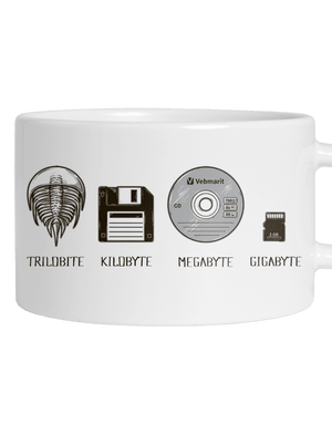 Trilobite macaron bögre White