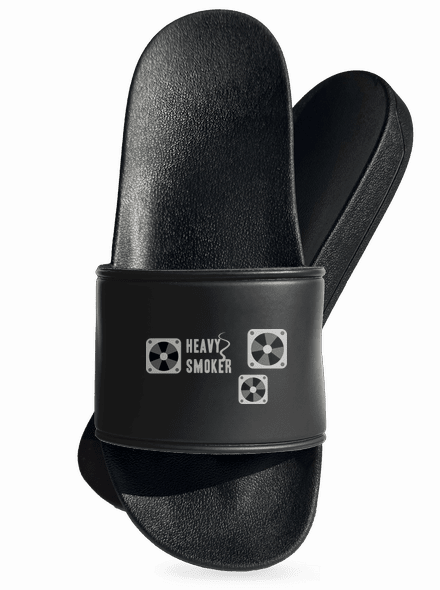 Heavy smoker papucs Black