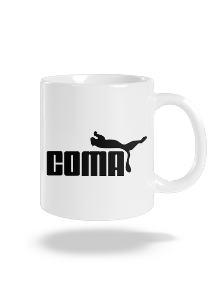 Coma hagyományos bögre White