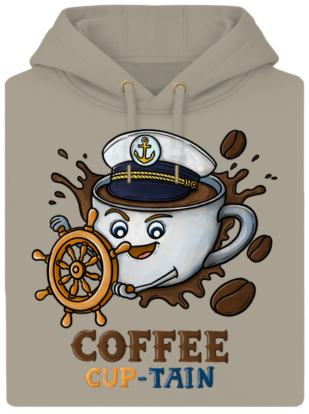 Coffee Cup-tain unisex prémium pulóver Pastel Macchiato