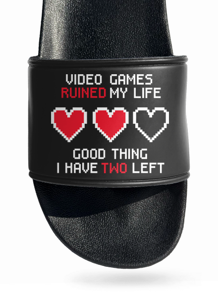 Video games papucs Black