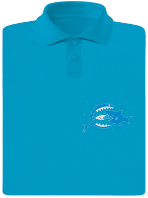 Halak férfi pólóingek Blue Atol