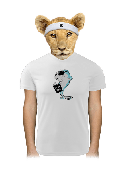 Moby Dick gyerek sport póló White