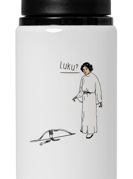 Luke és Leia kulacs White