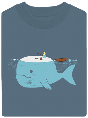  unisex crewneck Nordic Blue