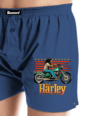 Bob Harley férfi alsó nadrág Blue