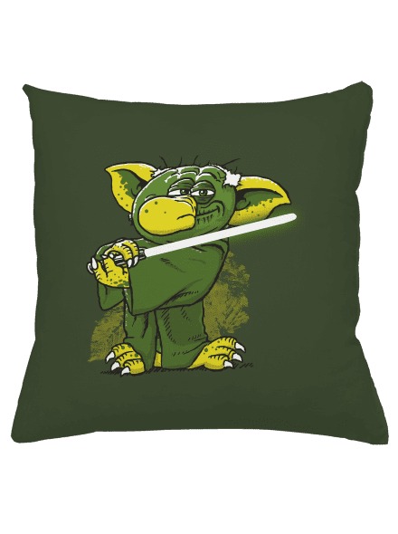 Yoda a nádasban párna Olive Green