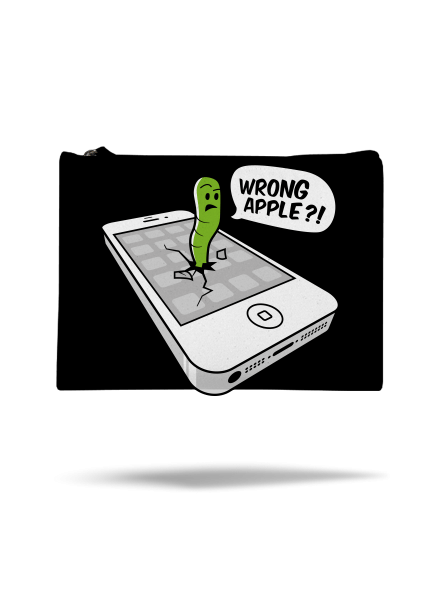 Wrong apple kis táska Black